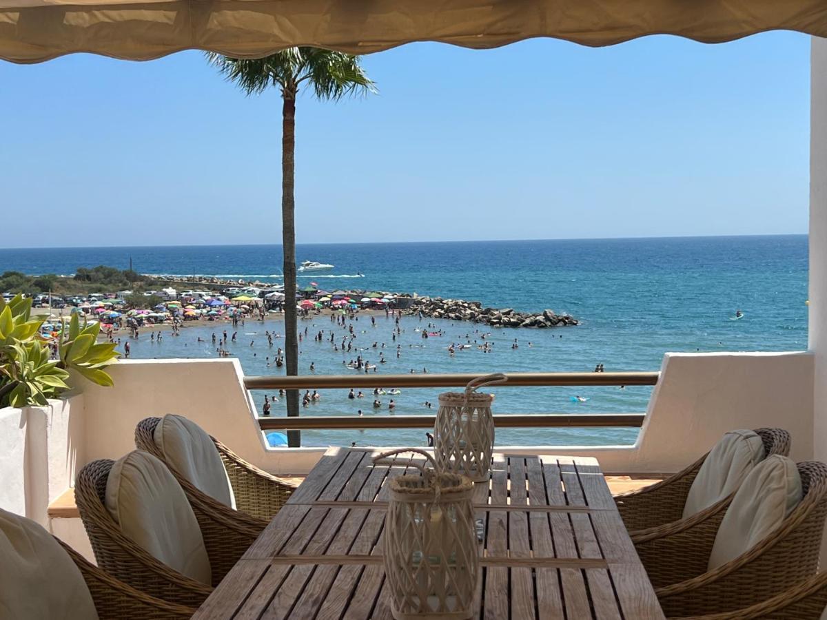Playa Cristo Amazing Beach Terrace Appartment Estepona Exterior photo